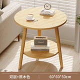 Round Small Coffee Tables Center Nordic Outdoor Wooden Bed Side Table Modern Design Balcony Couchtische Living Room Furniture