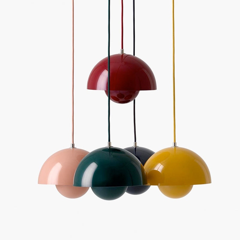 Colorful Mushroom Pendant Lights