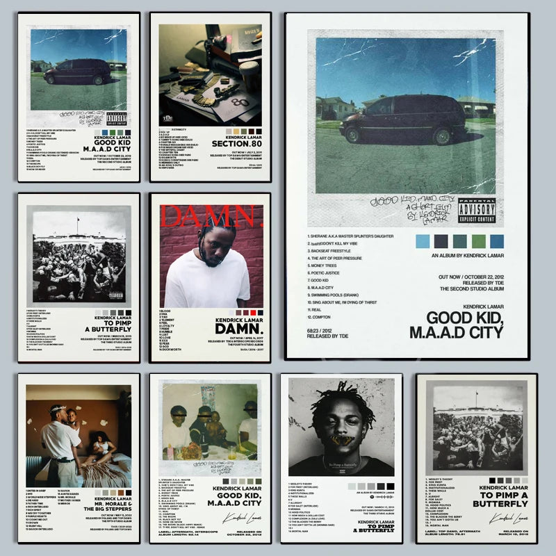 Portada de Kendrick Lamar Póster