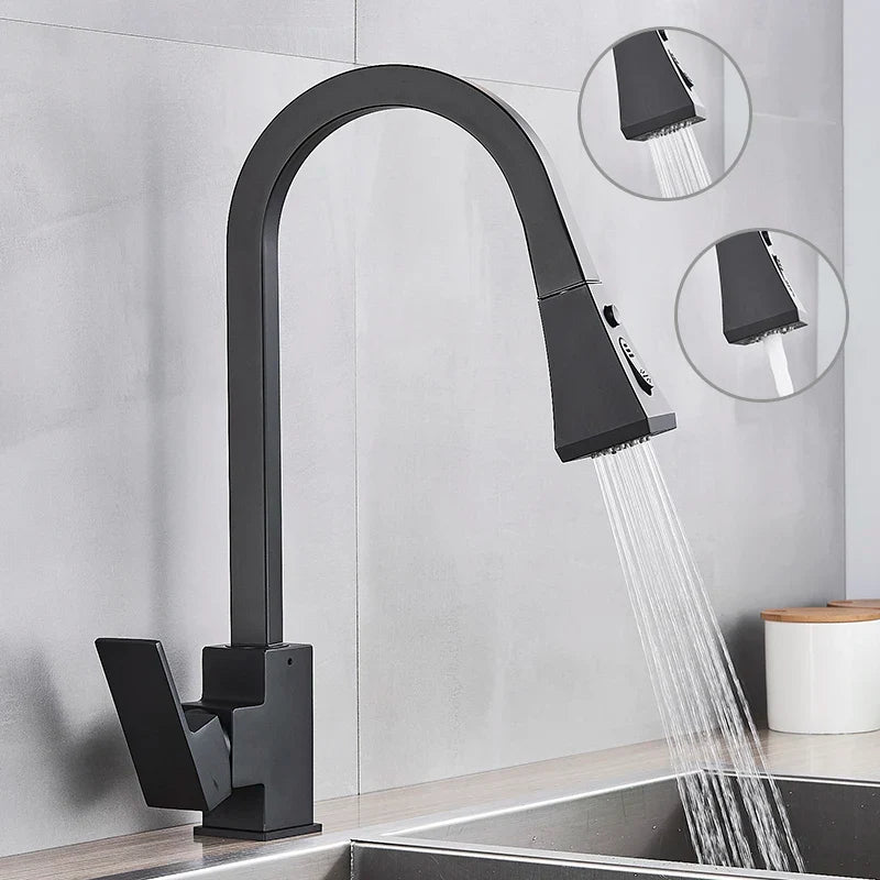 Kitchen Modern Pull Out Faucet