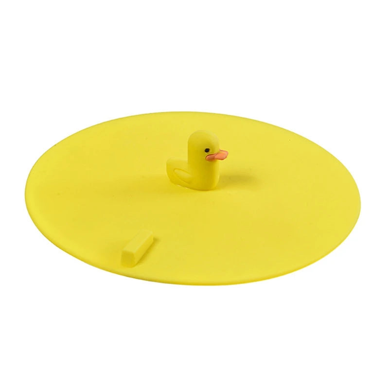 Silicone Bathtub Stopper Leakage-proof Drain Cover Sink Hair Stopper Tub Flat Plug Stopper Bathroom Accessories