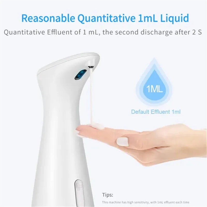 Soap Dispenser 200ml Automatic Sensing Intelligent Liquid Hand Wash Dispenser Kitchen Supplies Household Bathroom Accessories