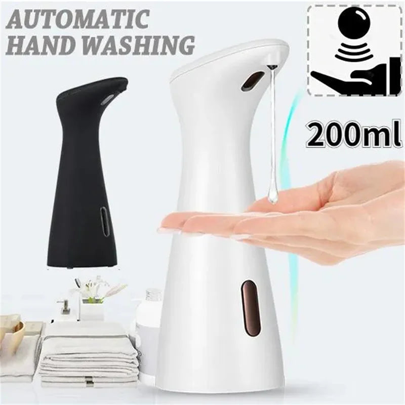 Soap Dispenser 200ml Automatic Sensing Intelligent Liquid Hand Wash Dispenser Kitchen Supplies Household Bathroom Accessories