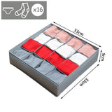 Socks Organizer Underwear Bra Storage Box Cabinet Drawer Organizer For Clothes Ties Wardrobe Clothes Organizer Cabinet Separator