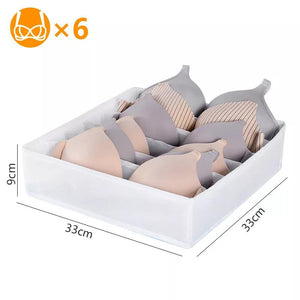 Socks Organizer Underwear Bra Storage Box Cabinet Drawer Organizer For Clothes Ties Wardrobe Clothes Organizer Cabinet Separator