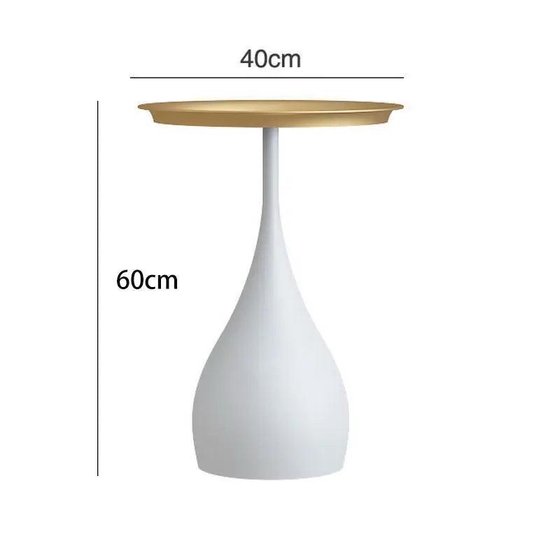 Sofa Side Table Nordic Simple Creative Living Room Small Tea Table Coffee Home Table Modern Minimalist Balcony Bedroom Assembled