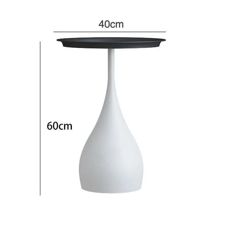 Sofa Side Table Nordic Simple Creative Living Room Small Tea Table Coffee Home Table Modern Minimalist Balcony Bedroom Assembled