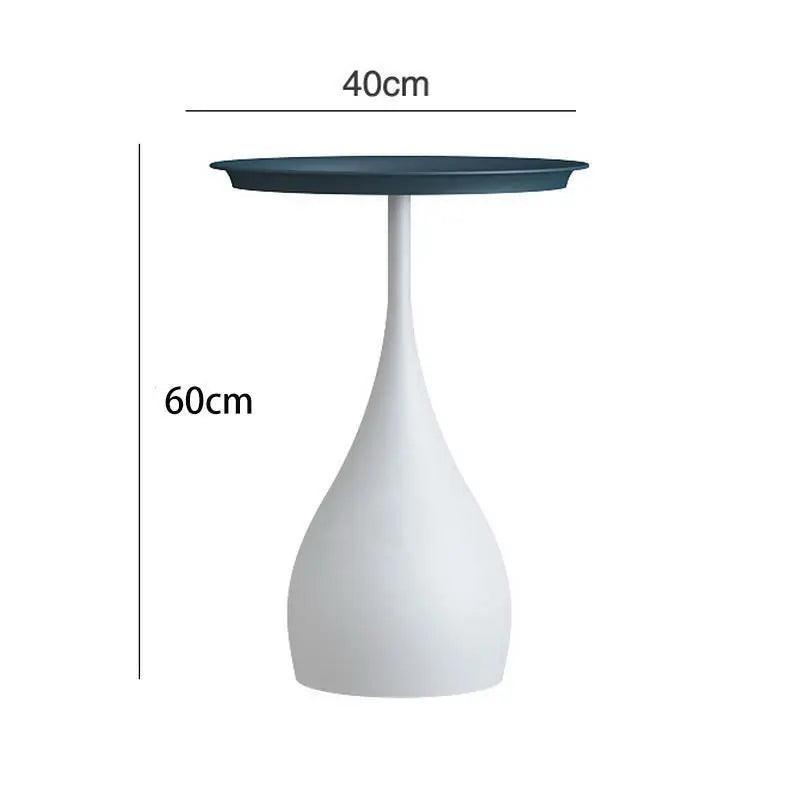 Sofa Side Table Nordic Simple Creative Living Room Small Tea Table Coffee Home Table Modern Minimalist Balcony Bedroom Assembled