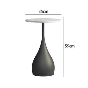 Sofa Side Table Nordic Simple Creative Living Room Small Tea Table Coffee Home Table Modern Minimalist Balcony Bedroom Assembled