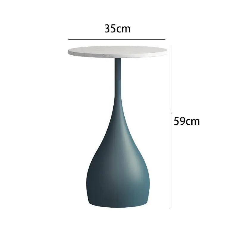 Sofa Side Table Nordic Simple Creative Living Room Small Tea Table Coffee Home Table Modern Minimalist Balcony Bedroom Assembled