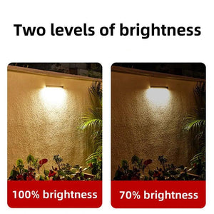 Solar LED Light Outdoor Waterproof Garden Decor Solar Powered Lamp Super Bright Villa Door Number Balcony Sunlight Wall Lights