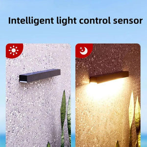 Solar LED Light Outdoor Waterproof Garden Decor Solar Powered Lamp Super Bright Villa Door Number Balcony Sunlight Wall Lights