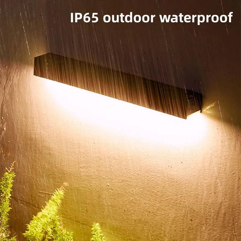 Solar LED Light Outdoor Waterproof Garden Decor Solar Powered Lamp Super Bright Villa Door Number Balcony Sunlight Wall Lights