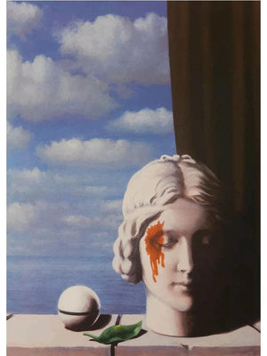 Surrealism Rene Magritte Classic Artwork Reproduction Posters and Print Canvas Painting Wall Art Picture for Living Room Cuadros