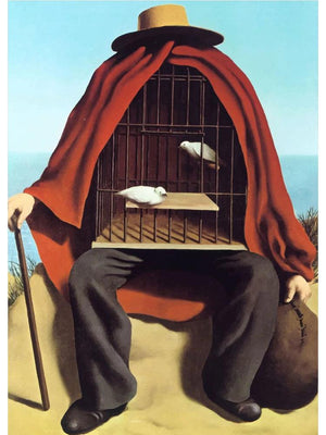 Surrealism Rene Magritte Classic Artwork Reproduction Posters and Print Canvas Painting Wall Art Picture for Living Room Cuadros