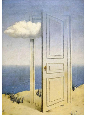 Surrealism Rene Magritte Classic Artwork Reproduction Posters and Print Canvas Painting Wall Art Picture for Living Room Cuadros