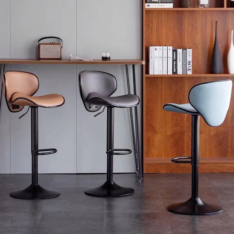 T-50 Bar chair lift chair Modern simple bar chair Bar stool Front desk bar stool high back cashier stool