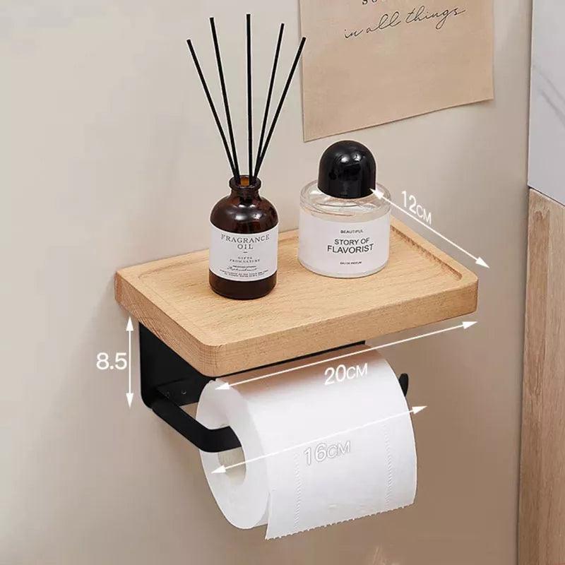 Toilet Tissue Roll Holders Wall Mount with Self Screw for Small Items,Tissue Holder for Bathroom Kitchen Bedroom