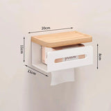 Toilet Tissue Roll Holders Wall Mount with Self Screw for Small Items,Tissue Holder for Bathroom Kitchen Bedroom