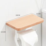 Toilet Tissue Roll Holders Wall Mount with Self Screw for Small Items,Tissue Holder for Bathroom Kitchen Bedroom