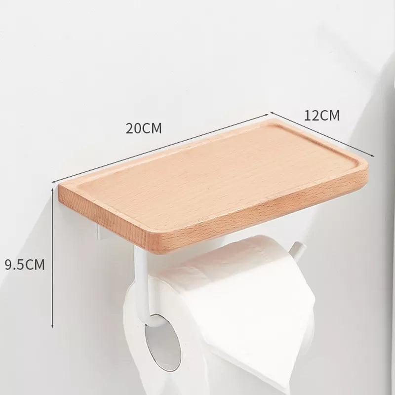 Toilet Tissue Roll Holders Wall Mount with Self Screw for Small Items,Tissue Holder for Bathroom Kitchen Bedroom