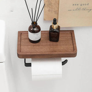 Toilet Tissue Roll Holders Wall Mount with Self Screw for Small Items,Tissue Holder for Bathroom Kitchen Bedroom