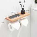 Toilet Tissue Roll Holders Wall Mount with Self Screw for Small Items,Tissue Holder for Bathroom Kitchen Bedroom