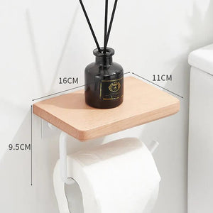 Toilet Tissue Roll Holders Wall Mount with Self Screw for Small Items,Tissue Holder for Bathroom Kitchen Bedroom