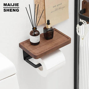 Toilet Tissue Roll Holders Wall Mount with Self Screw for Small Items,Tissue Holder for Bathroom Kitchen Bedroom