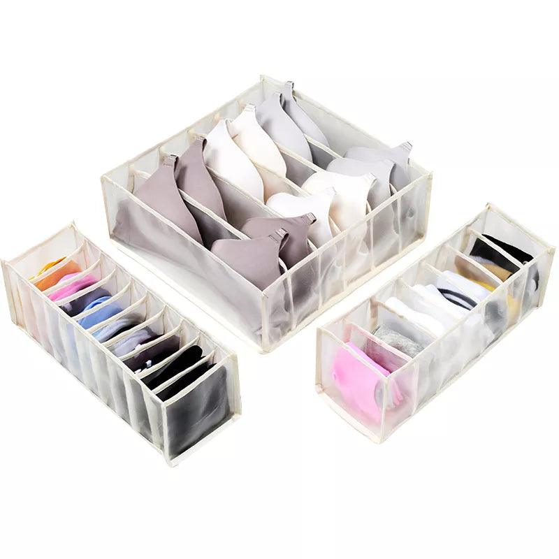 Underwear Bra Organizer Storage Box Drawer Closet Organizers Divider Boxes For Underwear Scarves Socks Bra