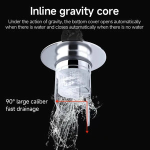 Universal Basin Pop-up Drain Filter Wash Basin Hair Sink Strainer Kitchen Bathtub Stopper Shower Plug Bathroom Tool