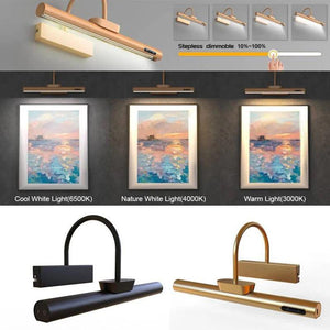 Wall Decor Lamp Home Decorations USB Led Wall Light Room Decor Wall Lamp Aluminum Gold Bathroom Mirror Light