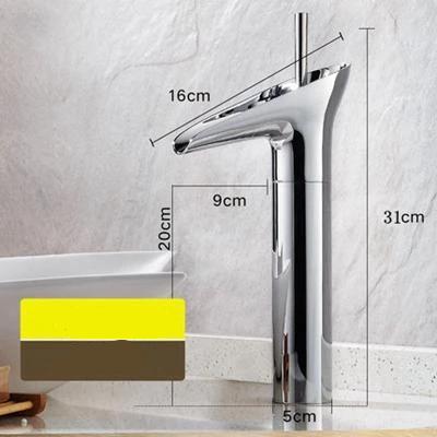 Luxury Black Waterfall Faucet