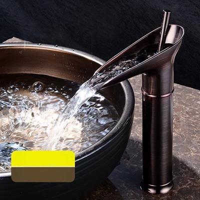 Luxury Black Waterfall Faucet