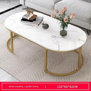 White Living Room Coffee Table Modern Nordic Luxury Low Marble Storage Poker Entryway Console Table Dining Muebles Furniture