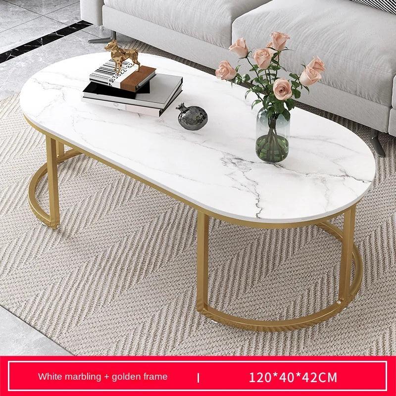 White Living Room Coffee Table Modern Nordic Luxury Low Marble Storage Poker Entryway Console Table Dining Muebles Furniture