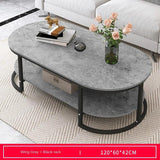 White Living Room Coffee Table Modern Nordic Luxury Low Marble Storage Poker Entryway Console Table Dining Muebles Furniture