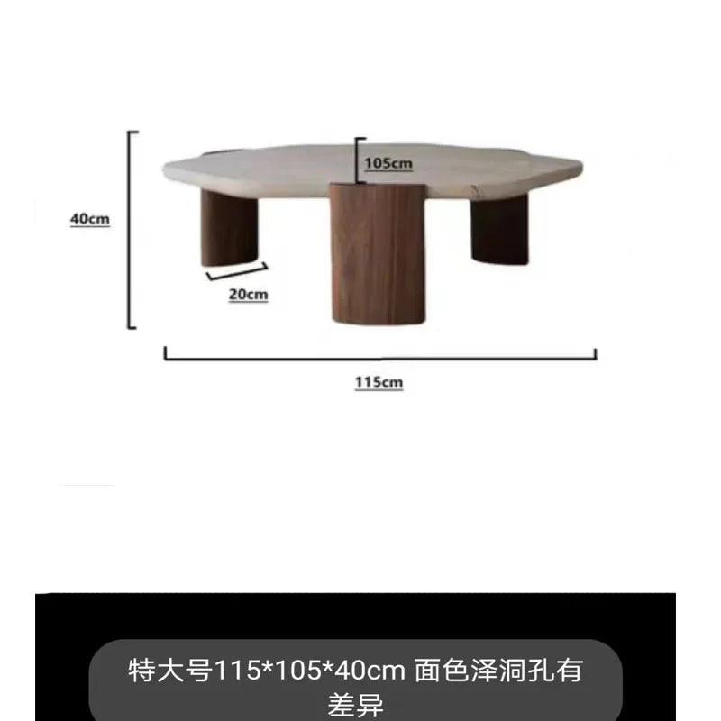 Wood Organizer Coffee Tables Irregular Vintage Standing Antique Coffee Table Space Saving Outdoor Table Basse Office Furniture