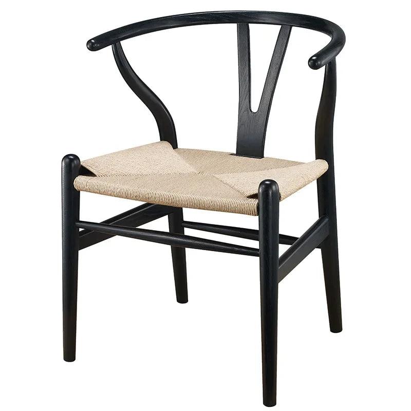 Wooden Wishbone Chair Hans Wegner Y Chair Solid OAK Wood Dining Room Furniture Luxury Dining Chair Armchair Classic Design