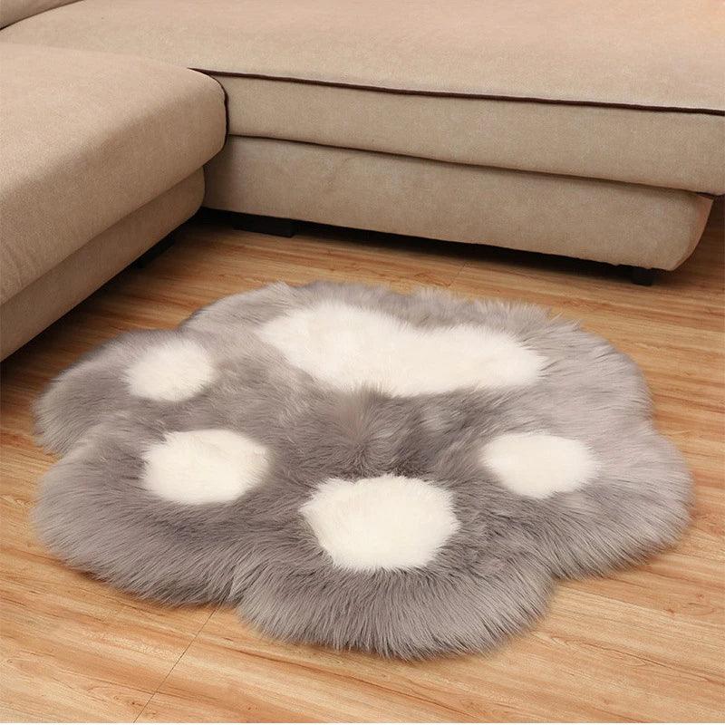 Wool-like Hand-Shaped Brush Carpet Office Living Room Desk Children's Room Carpet Plush Carpet Rugs for Bedroom Cute Rug