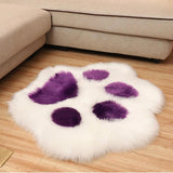 Wool-like Hand-Shaped Brush Carpet Office Living Room Desk Children's Room Carpet Plush Carpet Rugs for Bedroom Cute Rug