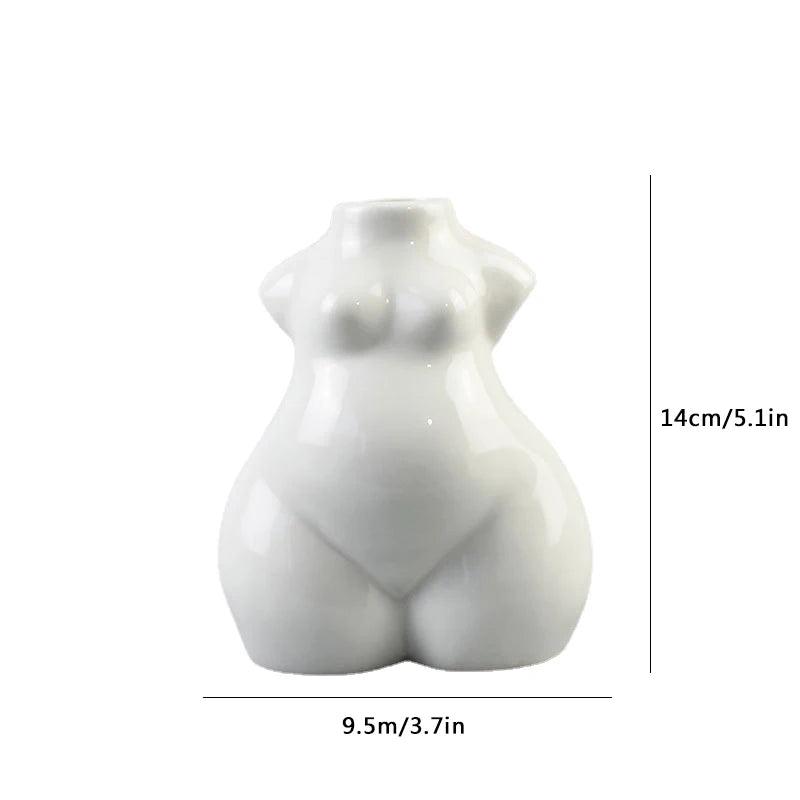 ceramic vase sculptures figurines for interior room decor luxury Decorative sculptures for home living room decoration statue