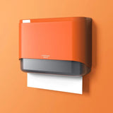 interhasa! Paper Towel Dispenser Wall Tissue Dispenser Paper Towel Holder Punch Free Towel Dispenser for Bathroom Toilet