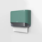 interhasa! Paper Towel Dispenser Wall Tissue Dispenser Paper Towel Holder Punch Free Towel Dispenser for Bathroom Toilet