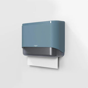 interhasa! Paper Towel Dispenser Wall Tissue Dispenser Paper Towel Holder Punch Free Towel Dispenser for Bathroom Toilet