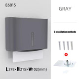 interhasa! Paper Towel Dispenser Wall Tissue Dispenser Paper Towel Holder Punch Free Towel Dispenser for Bathroom Toilet