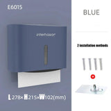 interhasa! Paper Towel Dispenser Wall Tissue Dispenser Paper Towel Holder Punch Free Towel Dispenser for Bathroom Toilet