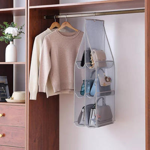 luluhut Handbag hanging organizer Hanging bag for Storage handbag Wardrobe hanging organizers Handbag organizer for closet