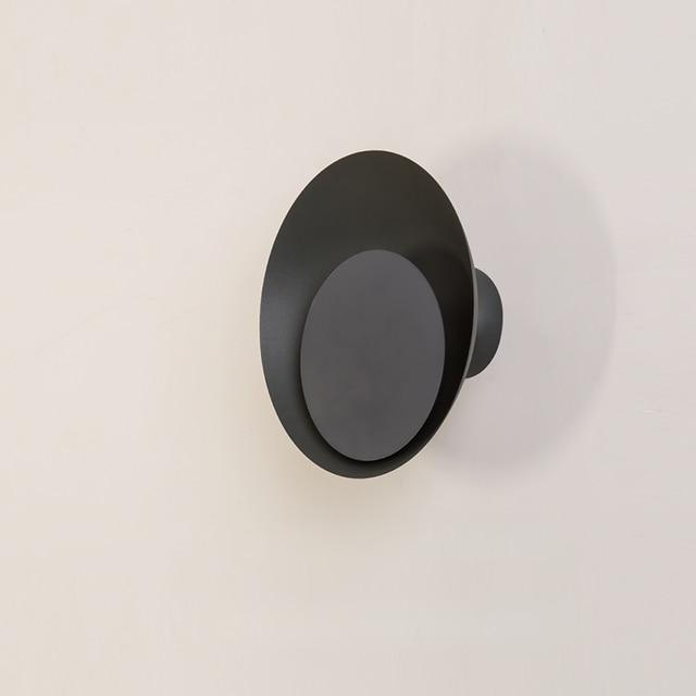 Lámpara de pared LED nórdica moderna Macaroon Moon