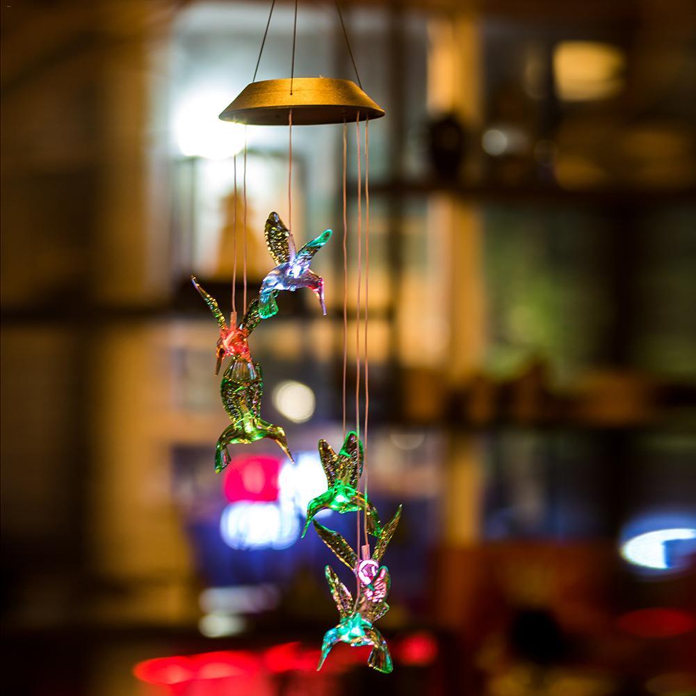 Hummingbird LED Wind Chime